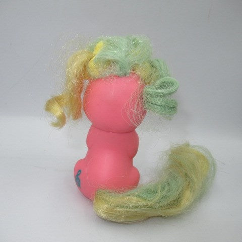 vintage★Vintage★1989★80's★MATTEL★little pretty★little pretty★kitty★puppy★dog★soft vinyl★doll★figure★pink★treble clef★ 