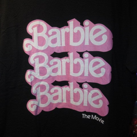 Barbie★Barbie★Movie Barbie★Movie Barbie★T-shirt★Doll★Stuffed animal★Figure★L size★Black★ 