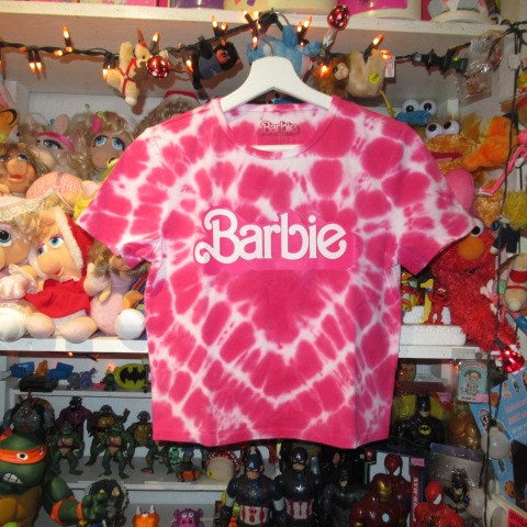 Barbie★バービー★タイダイ★ピンク★Tシャツ★クロップド丈★★フィギュア★人形★ぬいぐるみ★
