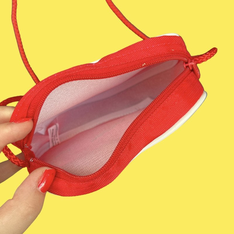 1990年★90's★vintage★ビンテージ★TURTLES★タートルズ★Leonardo★レオナルド★shoulderbag★ショルダーバッグ★heart★ハート★red★レッド★赤★bag★