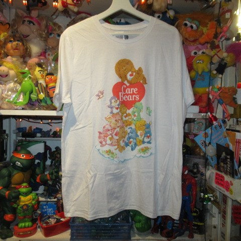 Care Bears★ケアベア★Tシャツ★人形★フィギュア★ぬいぐるみホワイト★Lady's★Lサイズ★新品★