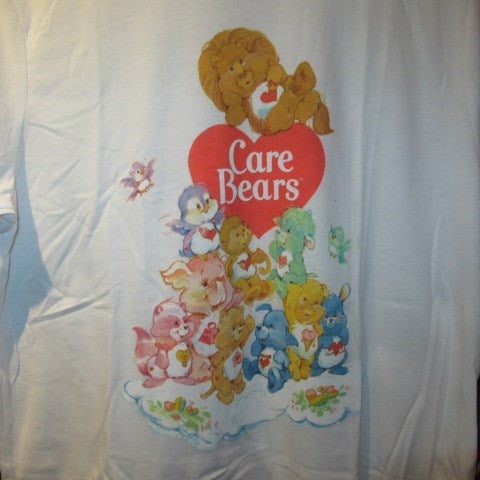Care Bears★ケアベア★Tシャツ★人形★フィギュア★ぬいぐるみホワイト★Lady's★Lサイズ★新品★