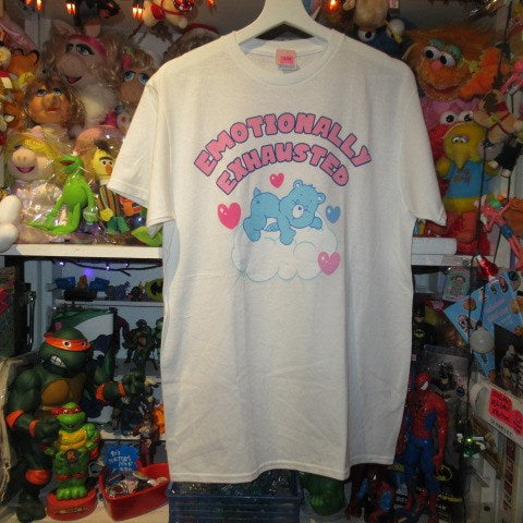 Care Bears★ケアベア★Bettime Bear ★ベットタイムベア★Tシャツ★フィギュア★人形★ぬいぐるみ★ホワイト★Lady's★Mサイズ★新品★