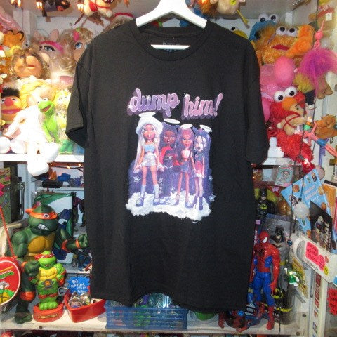 BRATZ★ブラッツ★Tシャツ★フィギュア★人形★ぬいぐるみ★ブラック★Lサイズ★新品★