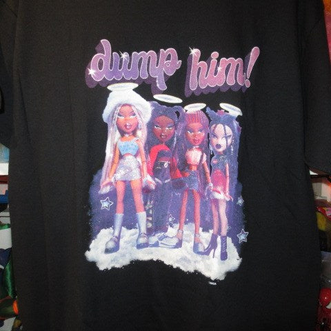 BRATZ★ブラッツ★Tシャツ★フィギュア★人形★ぬいぐるみ★ブラック★Lサイズ★新品★