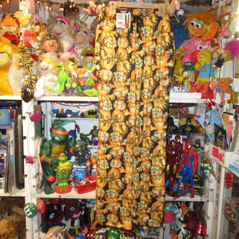 GARFIELD★ガーフィールド★ルームパンツ★パジャマパンツ★フィギュア★人形★ぬいぐるみ★Men's Mサイズ★新品★