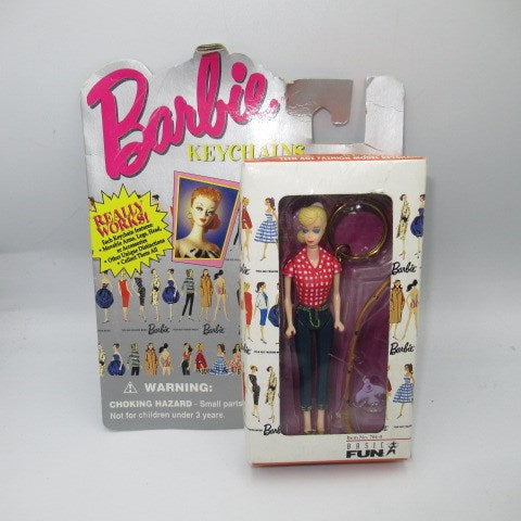 1995年★Barbie★バービー★キーホルダー★キーチェーン★★フィギュア★人形★ぬいぐるみ★デニム★