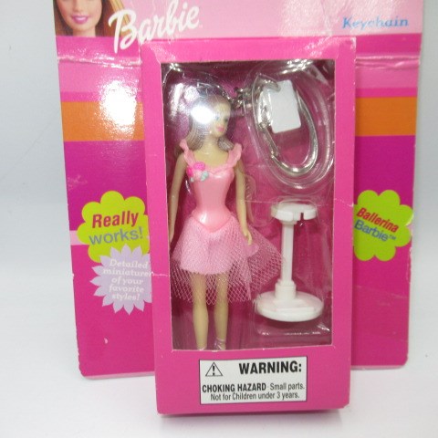 2002年★Barbie★バービー★キーホルダー★キーチェーン★★フィギュア★人形★ぬいぐるみ★バレリーナ★