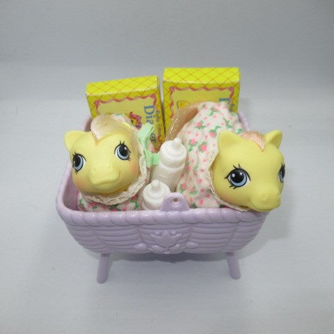 80’s★My little pony★マイリトルポニー★Baby ★ベイビー★ニューボーン★TWINS★双子★ベビーベッド★木馬★ロッキンホース★人形★フィギュア★ぬいぐるみ★