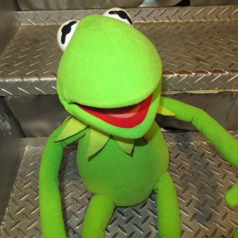 The muppets★The Muppets★KERMIT★Kermit★Stuffed animal★Jim Henson★Doll★Figure★Stuffed animal★Approx. 60cm★ 