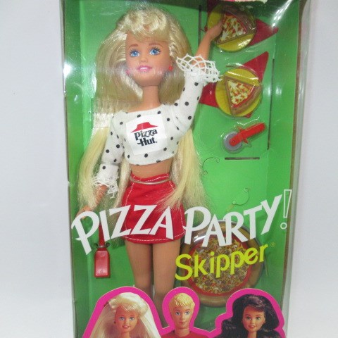 1994年★Barbie★バービー★Skipper★スキッパー★Pizza Hut★ピザハット★人形★フィギュア★★ビンテージ★