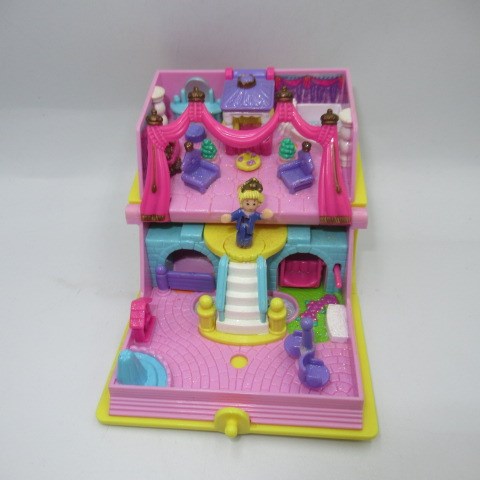 ビンテージ★Pollypocket★ポーリーポケット★コンパクト★人形★フィギュア★ままごと★ミニチュア★本★イエロー★