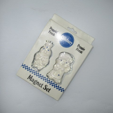 1988★80's★Pillsbury★Doughboy★Doughboy★Ceramic magnet★Figure★Doll★Stuffed animal★ 