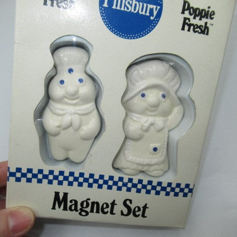 1988★80's★Pillsbury★Doughboy★Doughboy★Ceramic magnet★Figure★Doll★Stuffed animal★ 