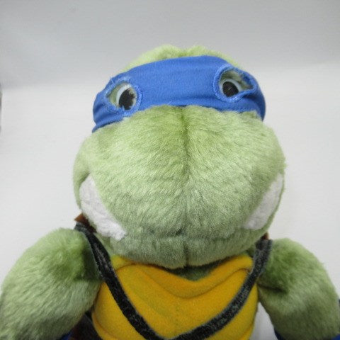 1989年★ビンテージ★TEENNAGE MUTANT NINJA TURTLES★ぬいぐるみ★LEONARDO★レオナルド★人形★フィギュア★ぬいぐるみ★