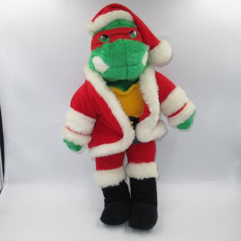 1989年★ビンテージ★TEENNAGE MUTANT NINJA TURTLES★サンタクロース★クリスマス★RAPHAEL★ラファエロ★人形★フィギュア★ぬいぐるみ★