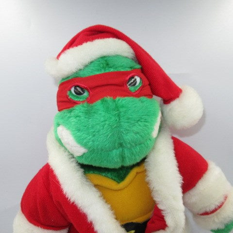 1989年★ビンテージ★TEENNAGE MUTANT NINJA TURTLES★サンタクロース★クリスマス★RAPHAEL★ラファエロ★人形★フィギュア★ぬいぐるみ★