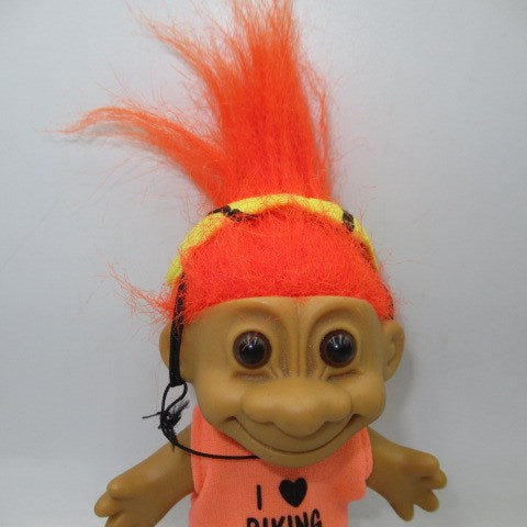 90’s★TROLL★トロール★RUSS★人形★フィギュア★ぬいぐるみ★I LOVE BIKING★