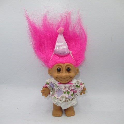 90's★TROLL★Troll★RUSS★Doll★Figure★Plush★Happy Birthday★ 