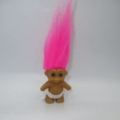 90's★TROLL★トロール★RUSS★人形★フィギュア★ぬいぐるみ★赤ちゃん★Baby★ピンクヘア★