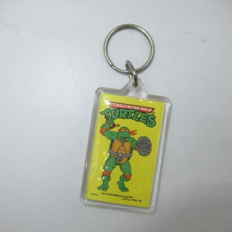 80's★1989年★Teenage Mutant Ninja Turtles★タートルズ★ミケランジェロ★キーホルダー★人形★フィギュア★ぬいぐるみ★