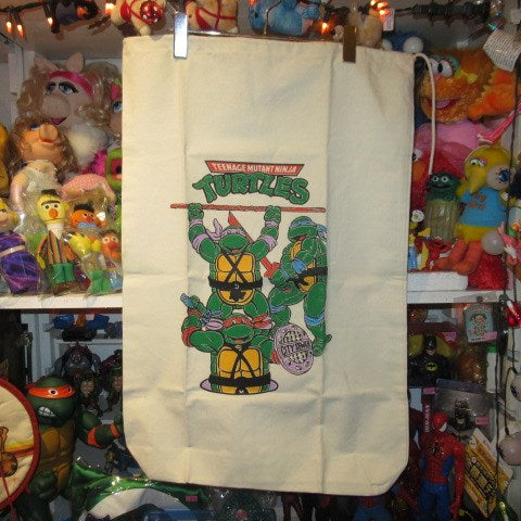 90's★Teenage Mutant Ninja Turtles★タートルズ★ランドリーバッグ★巾着★人形★フィギュア★ぬいぐるみ★