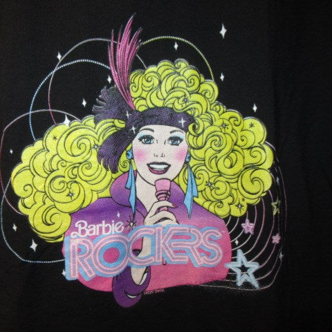 BARBIE★バービー★ROCKERS★ロッカーズ★Tシャツ★80’S　　★Lサイズ★ブラック★