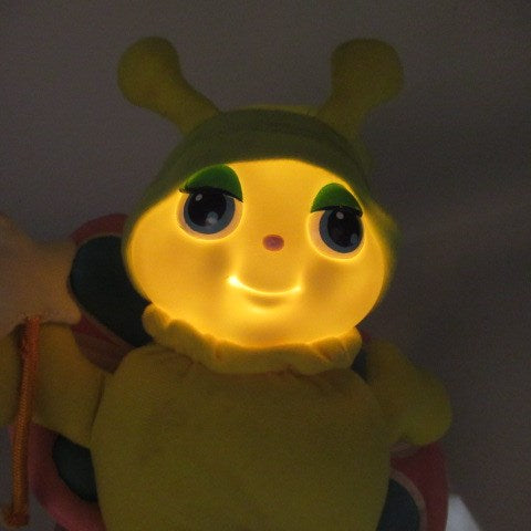 80's★Glo Worm★Glo Worm★Caterpillar★Butterfly★Doll★Stuffed animal★Figure★Light up★ 