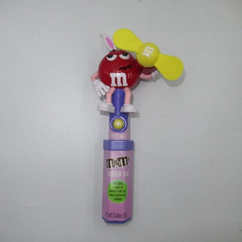 2007年★m＆m's★エムアンドエムズ★人形★フィギュア★ぬいぐるみ★ディスペンサー★ファン★扇風機★イースター★赤★