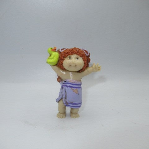 80's★cabbage patch kids★cabbage doll★PVC★figure★doll★stuffed animal★vintage★bath towel★★lavender★ 