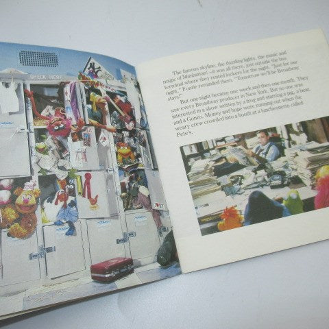 1984年★80's★The Muppets take Manhattan★Kermit★カーミット★Miss Piggy★レコード付き絵本★フィギュア★人形★ぬいぐるみ★