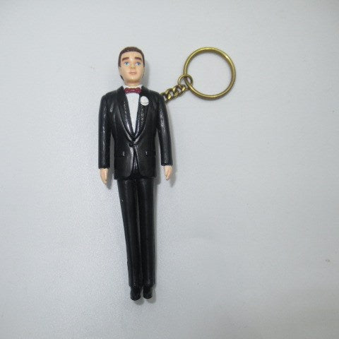 ビンテージ★1996年★90's★Barbie★バービー★Ken★ケン★キーホルダー★フィギュア★人形★10.5センチ★
