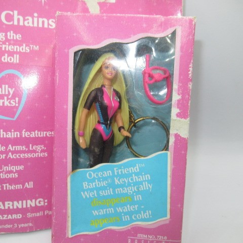 ビンテージ★1996年★90's★Barbie★バービー★スキューバダイビング★キーホルダー★フィギュア★人形★10.5センチ★