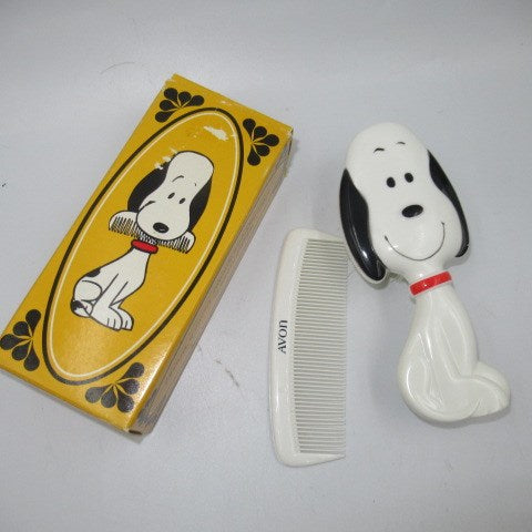 ビンテージ★AVON★エイボン★SNOOPY★Peanuts★スヌーピー★Comb＆Brush★コームとブラシのセット★人形★フィギュア★ぬいぐるみ★