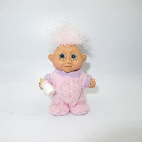 90's★vintage★vintage★babytroll★babytroll★troll★troll★baby★baby★baby★twins★pink★babybottle★doll★figure★ 