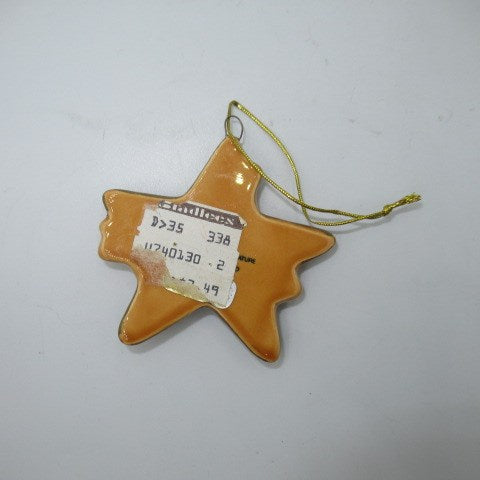 80's★GARFIELD★ガーフィールド★陶器のクリスマスオーナメント★星★人形★フィギュア★ぬいぐるみ★