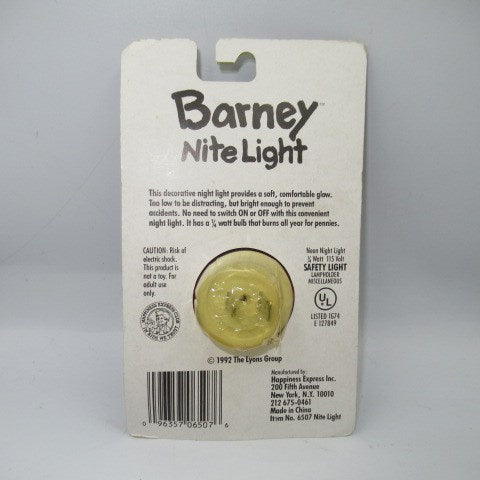 1992★Vintage★Barney★Barney★Night Light★NIGHT LIGHT★Doll★Figure★Plush★ 
