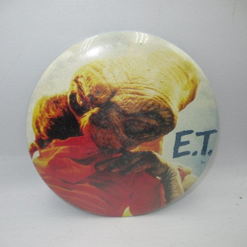 80’s★ビンテージ★E.T.★缶バッジ★BIG SIZE★バッジ★バッチ★BUTTON★エリオット＆E.T .★フィギュア★人形★ぬいぐるみ★