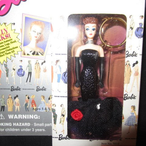 90'★1995年★ビンテージ★Barbie★バービー★キーホルダー★フィギュアキーホルダー★Solo in the spot★フィギュア★人形★ぬいぐるみ★ブラウンヘア★