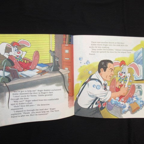 80's★ROGER RABBIT★Roger Rabbit★Picture book★Figure★Doll★Stuffed toy★ 