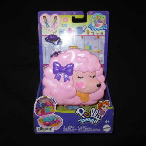 2022年★Polly Pocket★ポーリーポケット★羊★フィギュア★人形★ぬいぐるみ★コンパクト★★