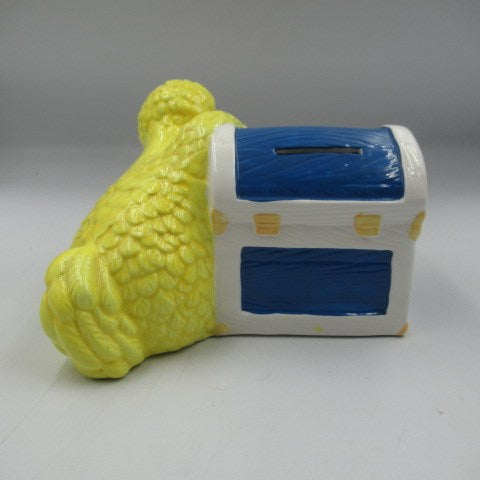 90's★vintage★ビンテージ★SESAME STREET★セサミストリート★bigbird★ビッグバード★おもちゃ箱★陶器★bank★貯金箱★人形★フィギュア★ぬいぐるみ★