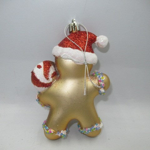 クリスマスオーナメント★Christmas Ornament★クリスマスツリー★ジンジャーマン★ジンジャークッキー★レッド★スウィーツオーナメント★フィギュア★人形★