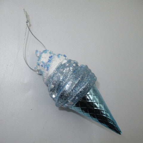 クリスマスオーナメント★Christmas Ornament★クリスマスツリー★ソフトクリーム★ブルー★スウィーツオーナメント★フィギュア★人形★ぬいぐるみ★