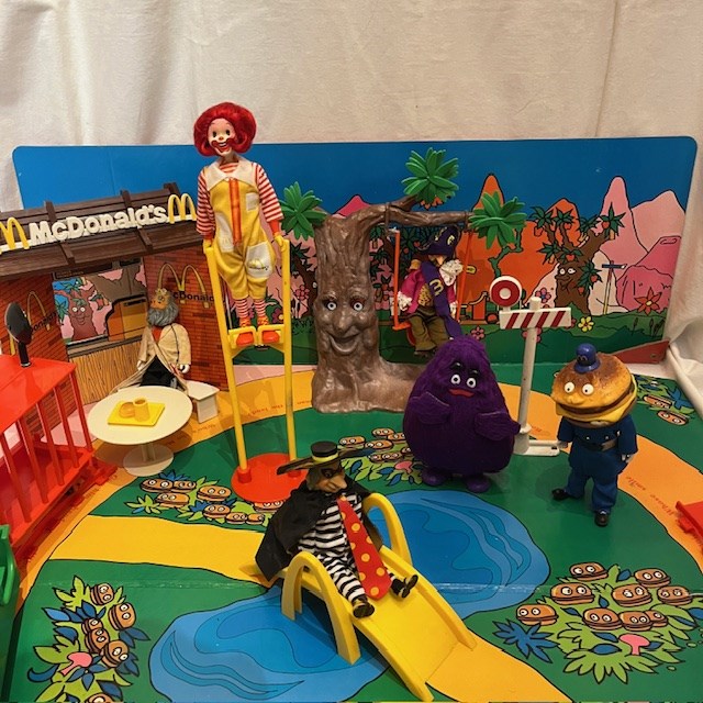 超レア！1976年★70's★マクドナルド★McDonald's★マクドナルドランド★REMCO★セット★ロナルド★ハンバーグラー★ビッグマックポリス★