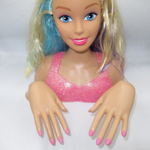 2013年★Barbie★バービー★スタイリングヘッド★レインボーヘア★フィギュア★人形★ぬいぐるみ★