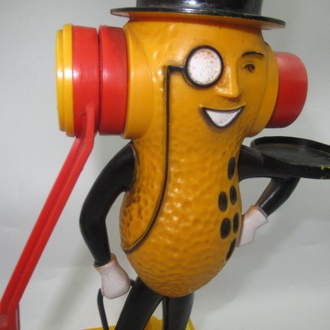 1970年★ビンテージ★Mr.peanuts★ミスターピーナッツ★ピーナッツバターメーカー★人形★フィギュア★ぬいぐるみ★