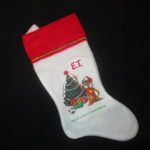 1982★Vintage★Movie ET★ET★Christmas Stockings★Socks★Christmas Socks★CHRISMAS STOKING★Figures★Dolls★Stuffed Animals★ 