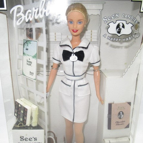 1999年★Barbie★バービー★See’s Candy★ A HAPPY HABIT★シーズキャンディ★人形★フィギュア★ぬいぐるみ★箱に傷みあり★