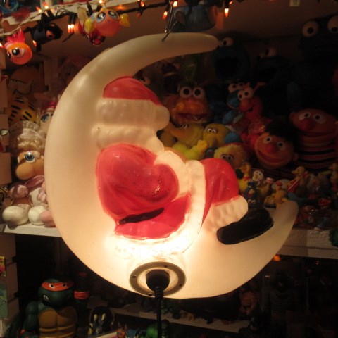 Vintage★Christmas★クリスマス★サンタ★月★ライト★ランプ★人形★フィギュア★ぬいぐるみ★